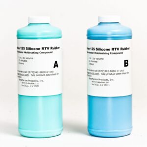 AM 125 - Simple 1:1 Mix Silicone Rubber - 1/2 Gallon Kit