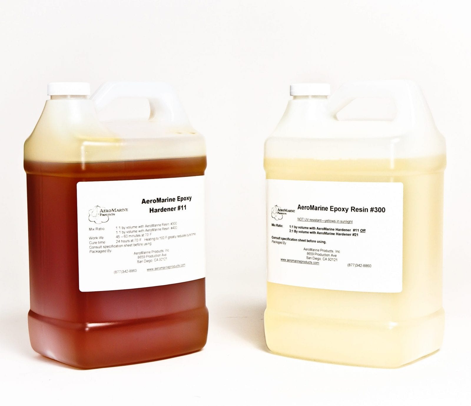 300/11 Clear Potting and Encapsulation Epoxy Resin - 2 Gallon Kit