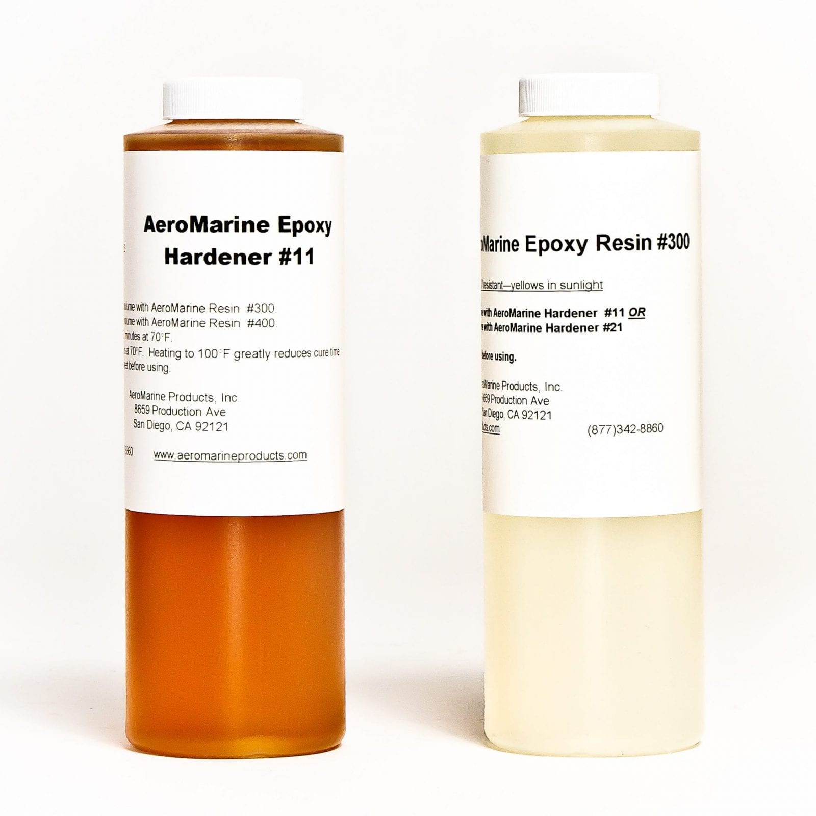 300/11 Epoxy Resin Adhesive - 1 Quart Kit - Aeromarine Products Inc.