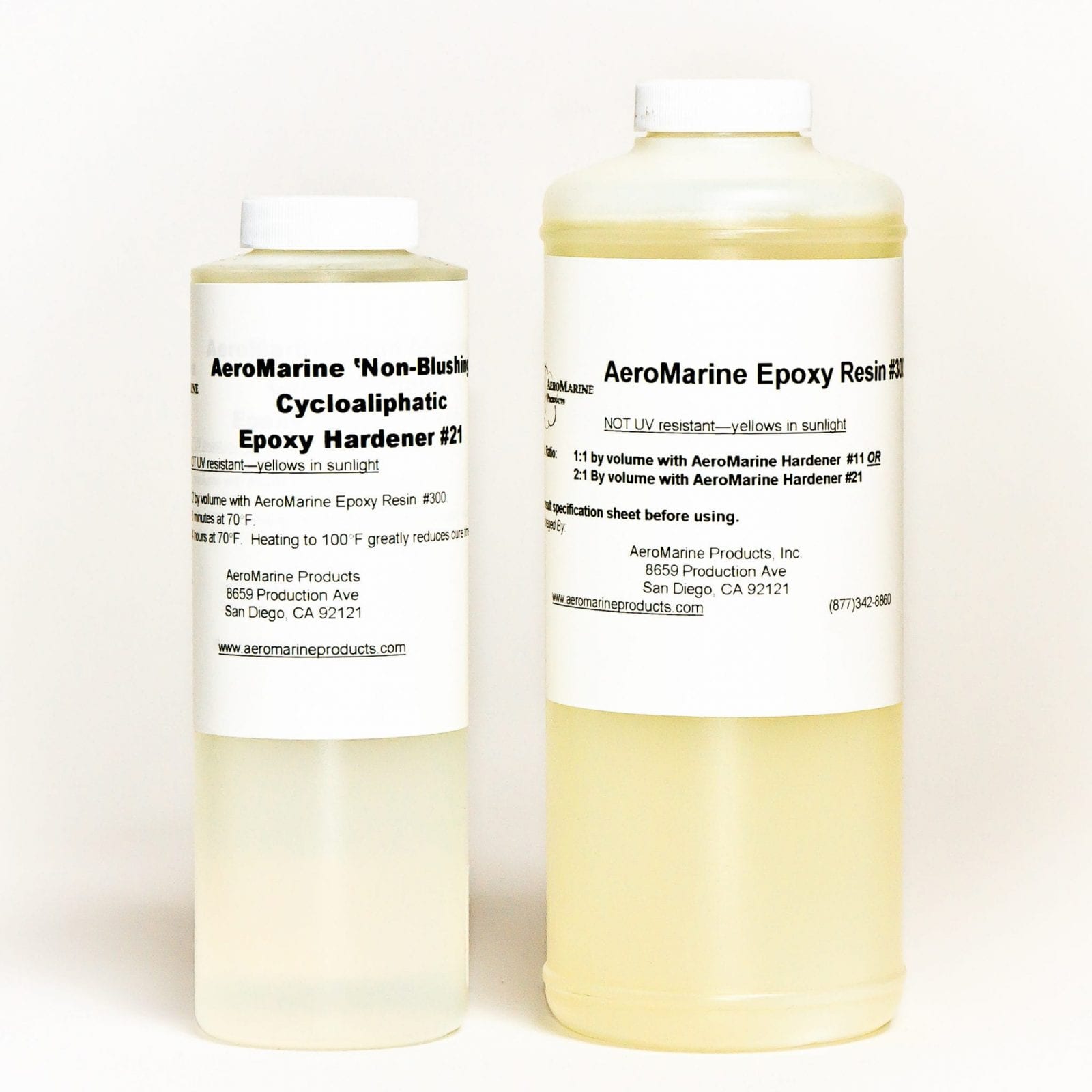 5 Minute Quick Set Epoxy - 1 Gallon Kit - Aeromarine Products Inc.