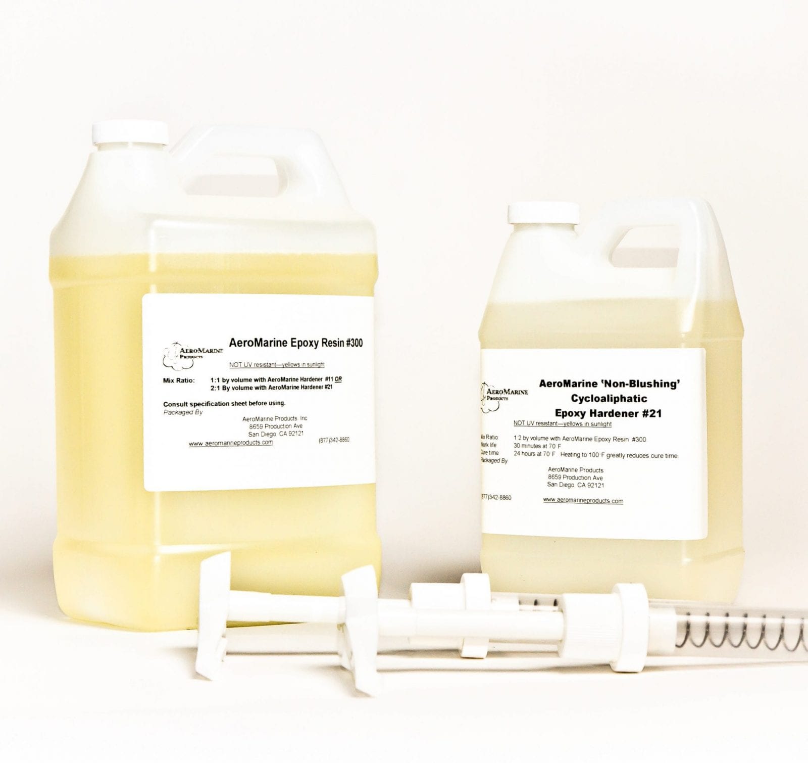 5 Minute Quick Set Epoxy - 1 Gallon Kit - Aeromarine Products Inc.