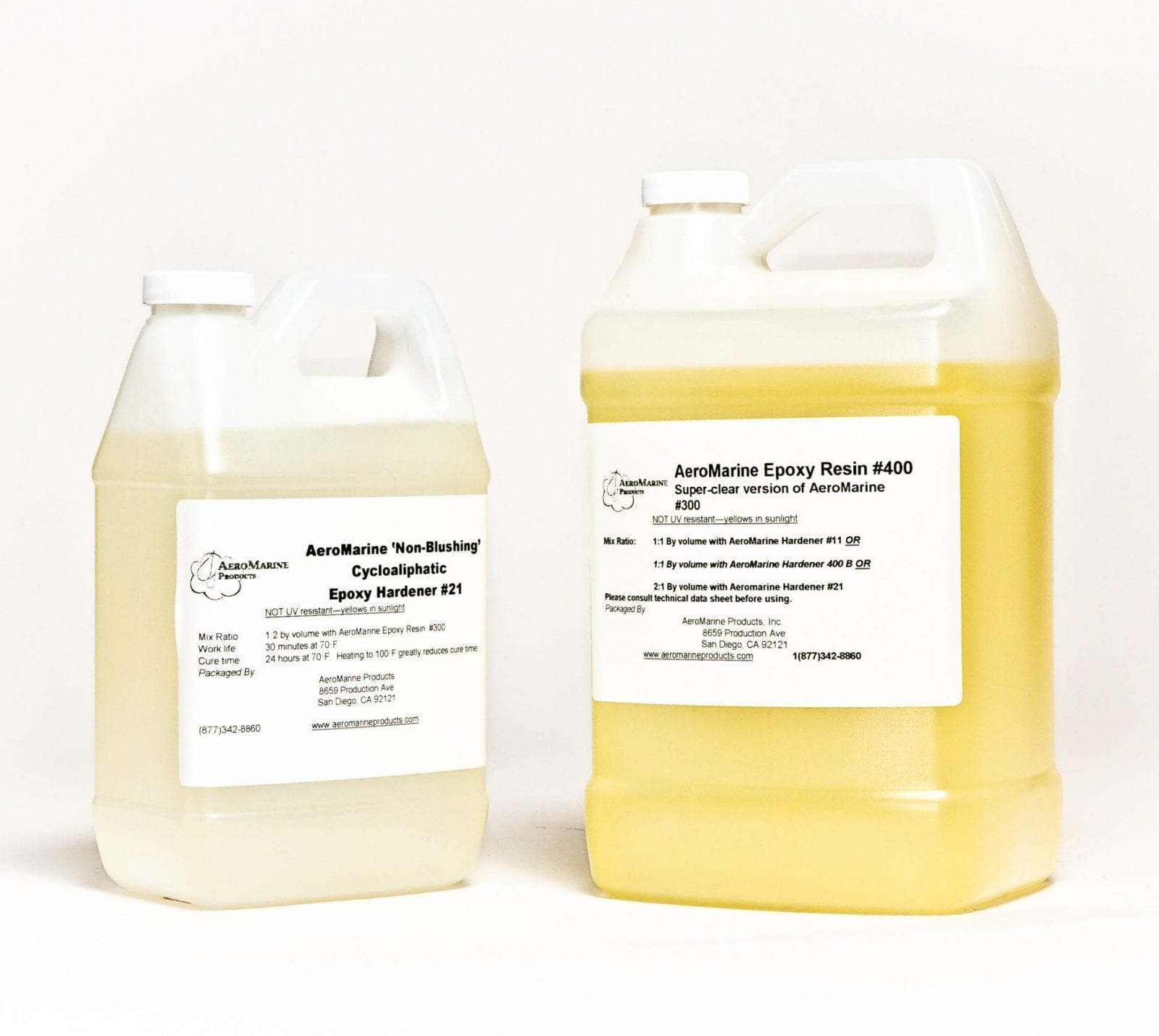 400/21 Laminating Epoxy Resin - 1.5 Gallon Kit - Aeromarine Products Inc.