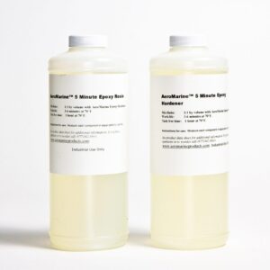5 Minute Quick Set Epoxy - 1/2 Gallon Kit