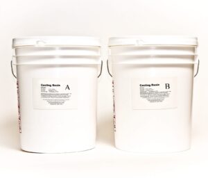 White Casting Resin - 10 Gallon Kit