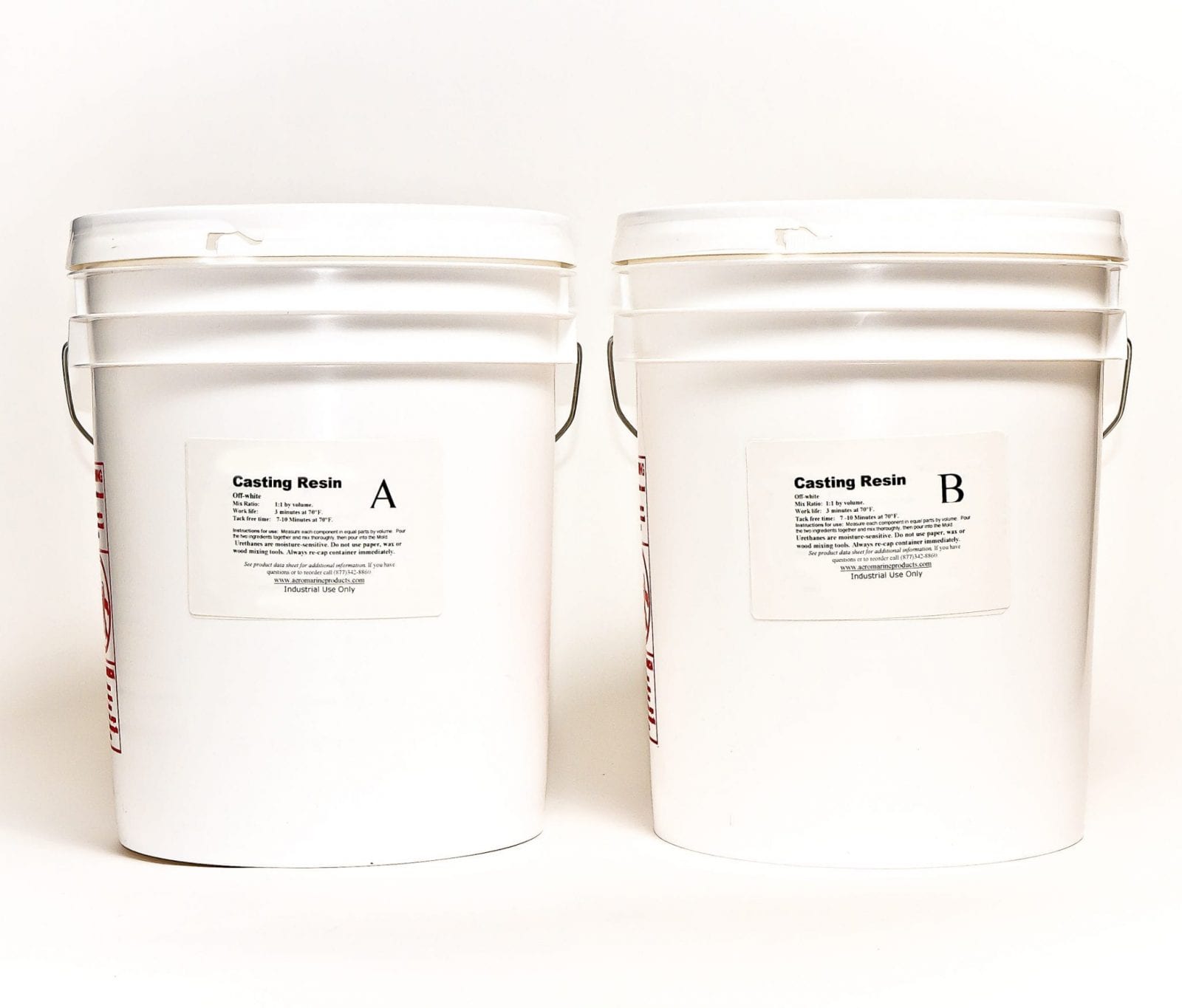 White Casting Resin – 10 Gallon Kit