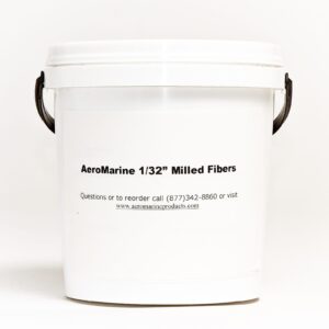 1/32" Milled Fiber Resin Thickener - 1/2 Gallon