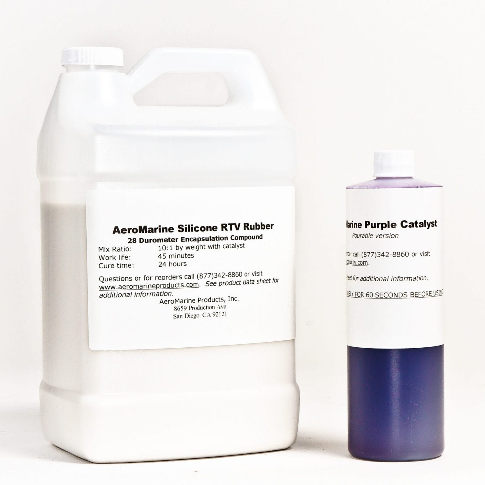 AM 128 RTV Silicone Rubber - 1 Gallon Kit - AeroMarine Products