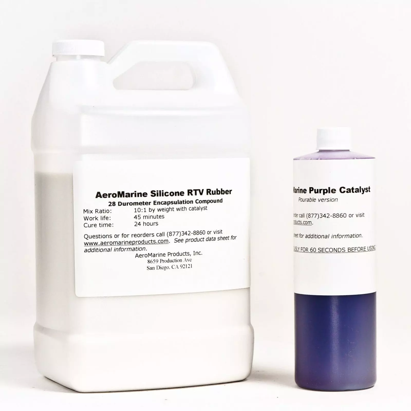 Am 128 Rtv Silicone Rubber 1 Gallon Kit Aeromarine Products