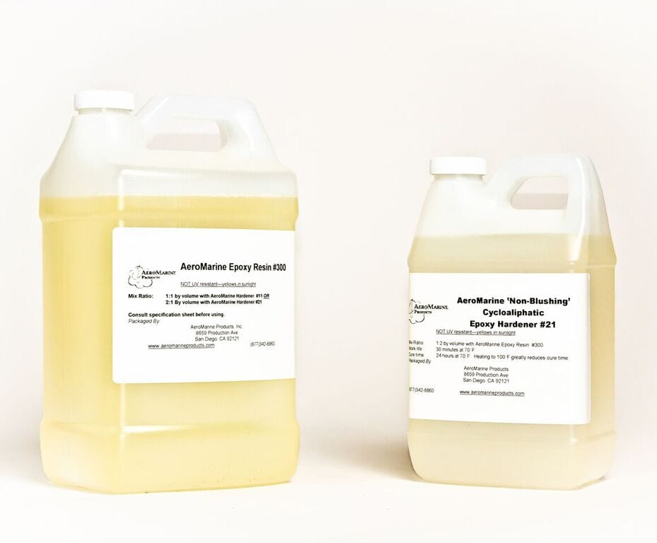 300/11 Clear Potting and Encapsulation Epoxy Resin - 2 Gallon Kit