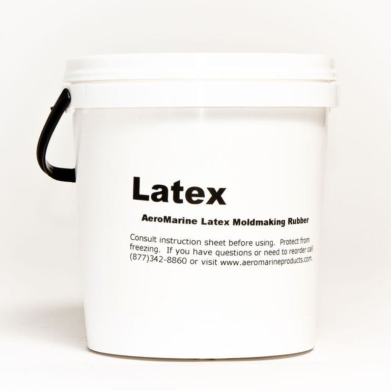 Mold Making Latex Rubber - 1/2 Gallon - AeroMarine Products