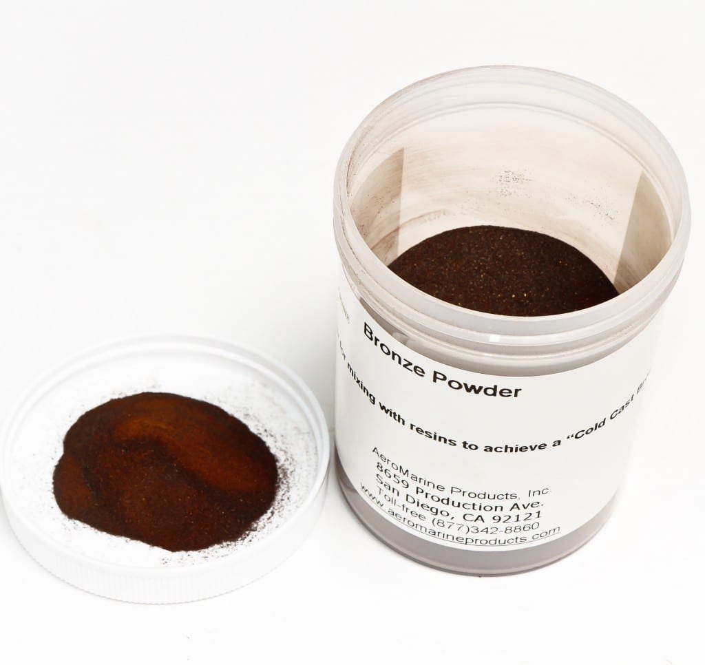 Bronze Powder (325 Mesh; 1 LB Jar) AeroMaine