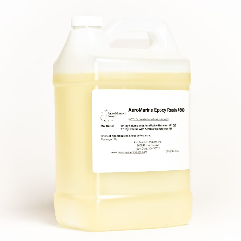 5 Minute Quick Set Epoxy - 1/2 Gallon Kit - Aeromarine Products Inc.