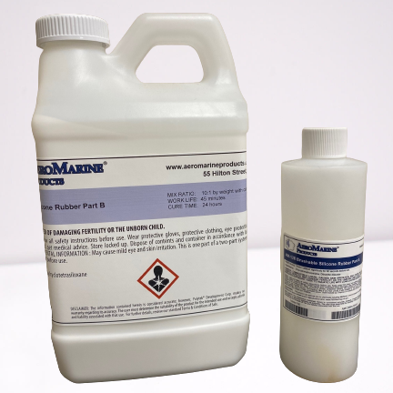 Picture of AM-128 Brushable silicone bottles from Aeromarine products