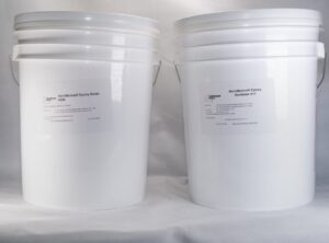 300/11 Black Potting and Encapsulation Epoxy Resin - 2 Quart Kit